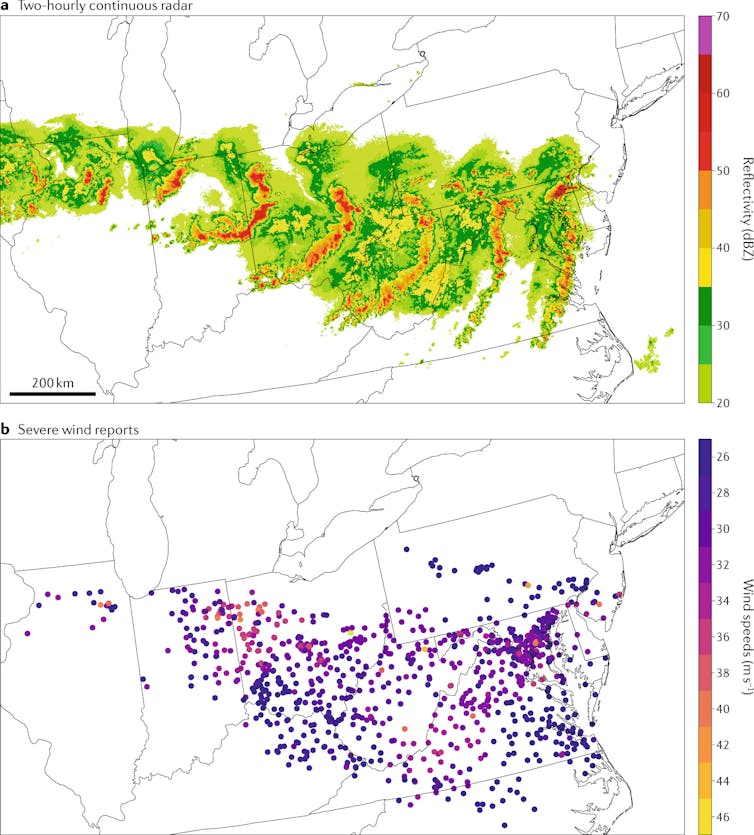 What is a derecho? An atmospheric scientist explains these rare but dangerous storm systems