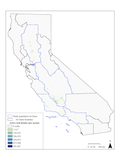 Living near active oil and gas wells in California tied to low birth weight and smaller babies