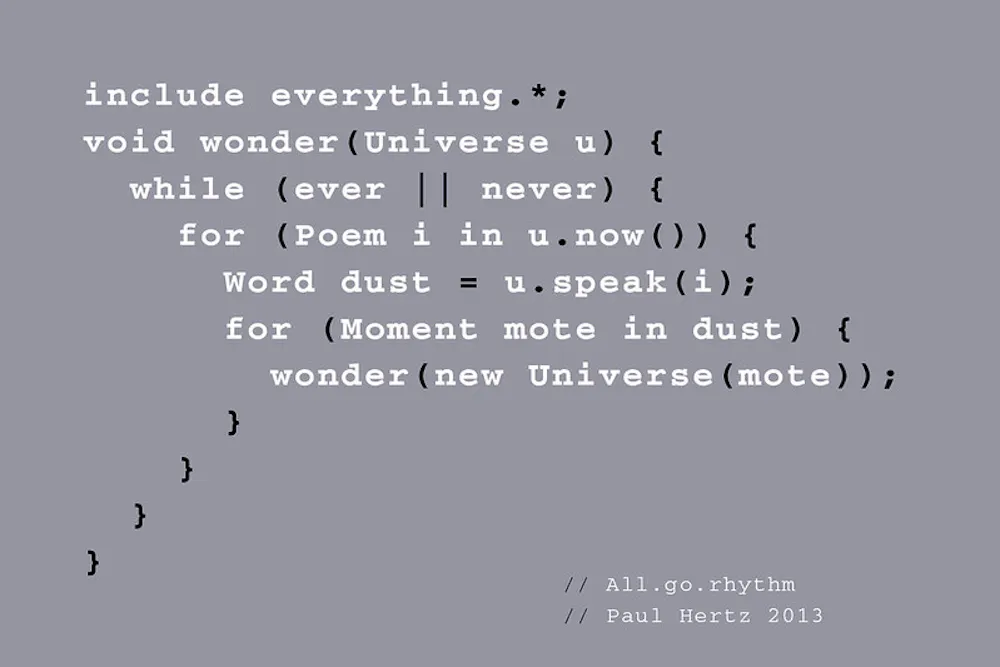 Beauty in code – 5 ways digital poetry combines human and computer ...