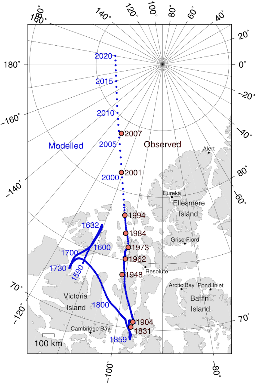 La Danse Des Poles Pourquoi Le Pole Nord Se Deplace T Il La Danse Des Poles Pourquoi Le Pole Nord Se Deplace T Il