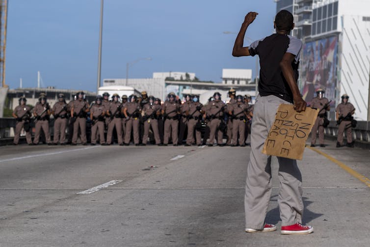 George Floyd protests aren't just anti-racist – they are anti-authoritarian