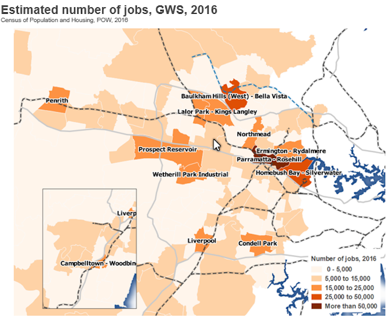 Recession will hit job-poor parts of Western Sydney very hard