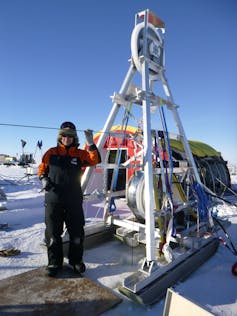 What an ocean hidden under Antarctic ice reveals about our planet's future climate