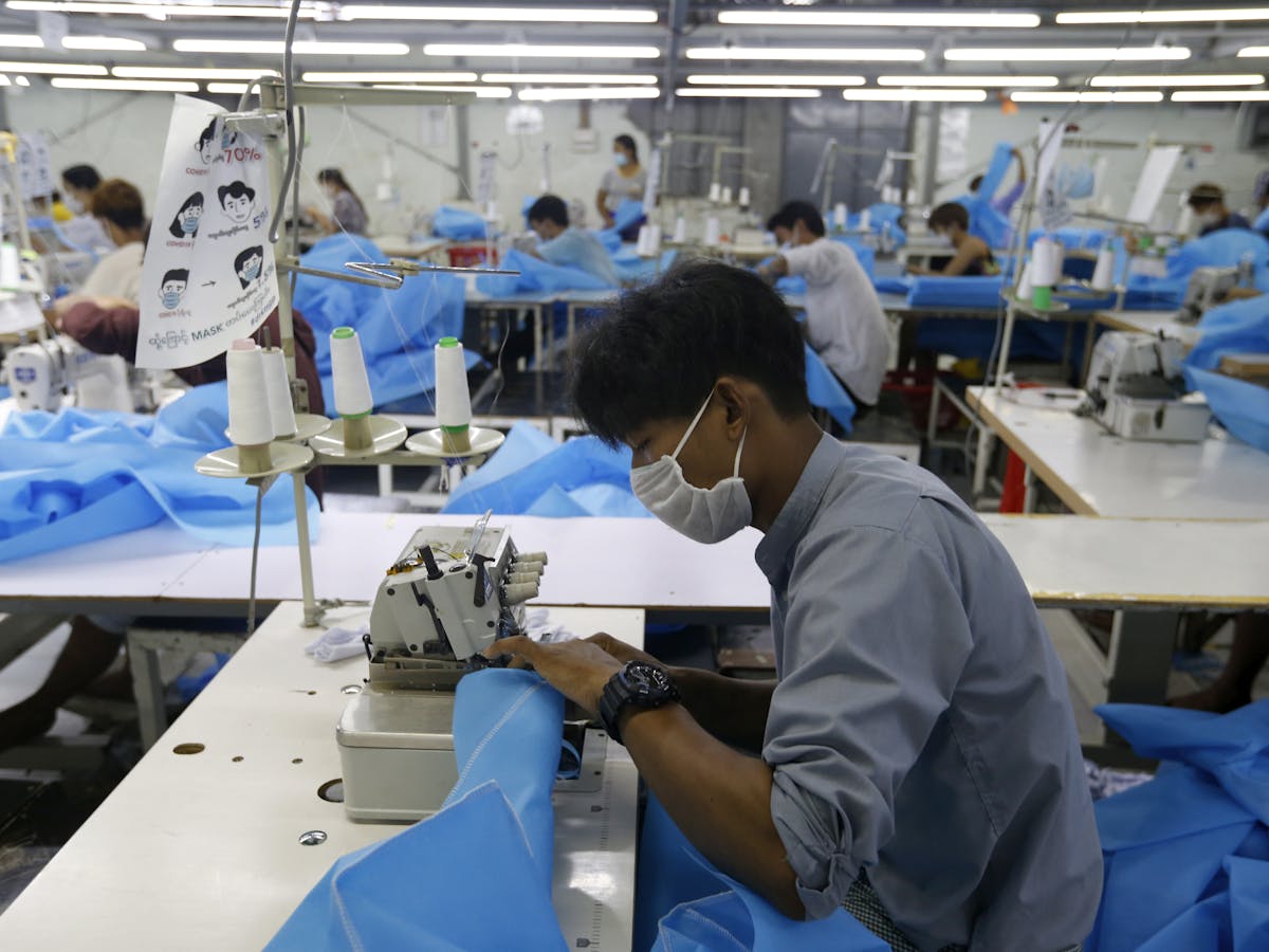 How Asia S Clothing Factories Switched To Making Ppe But