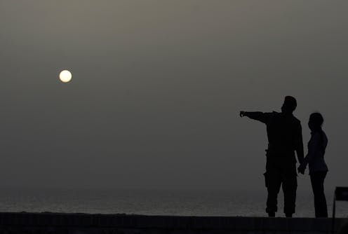 A massive Saharan dust plume is moving into the southeast US, bringing technicolor sunsets and suppressing tropical storms