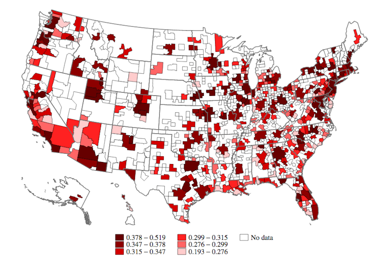 41% of full-time and 35% of part-time jobs can be done from home