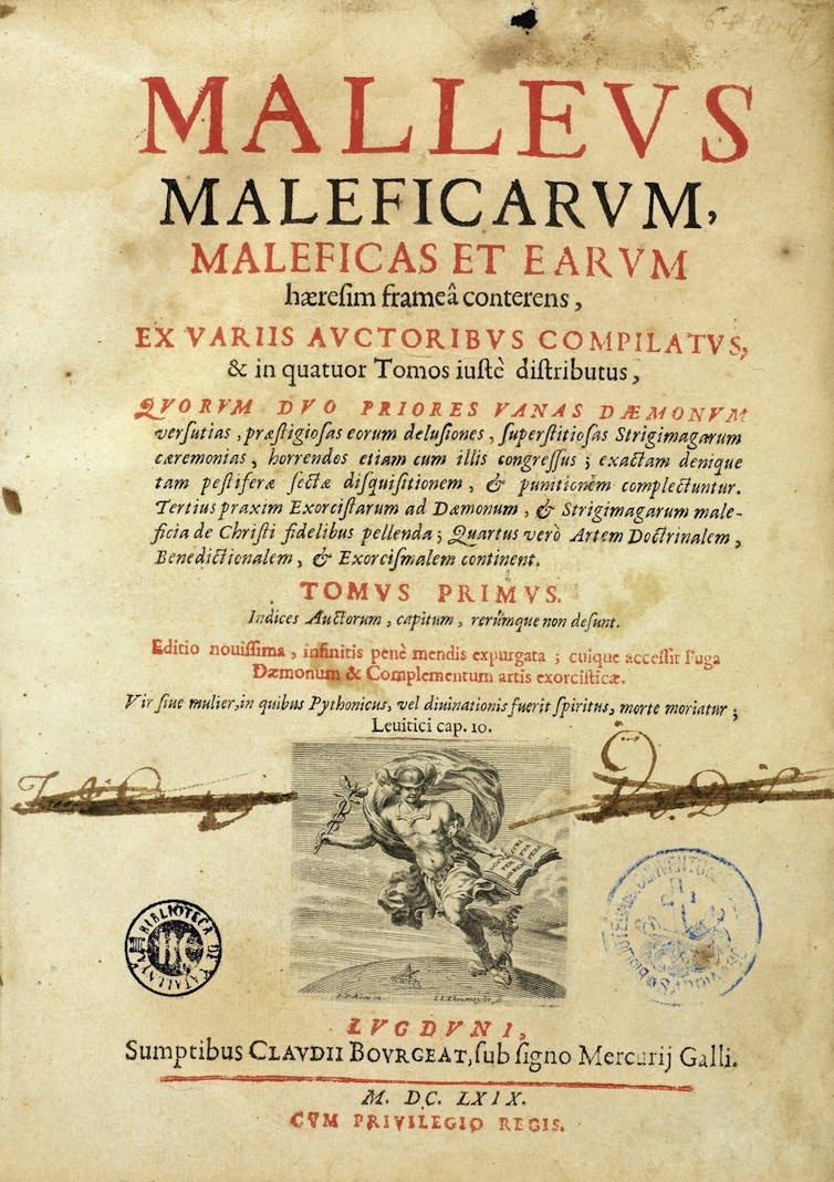 The invention of satanic witchcraft by medieval authorities was initially met with skepticism