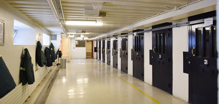 Segregation cells at Dorchester prison in New Brunswick. (Senate of Canada), CC BY-NC