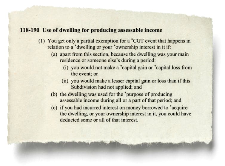 Be careful what you claim for when working from home. There are capital gains tax risks