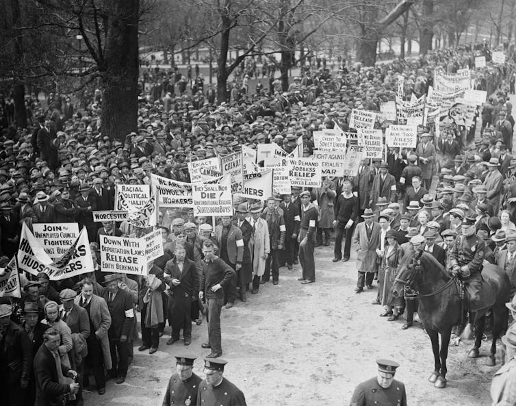 A summer of protest, unemployment and presidential politics – welcome to 1932