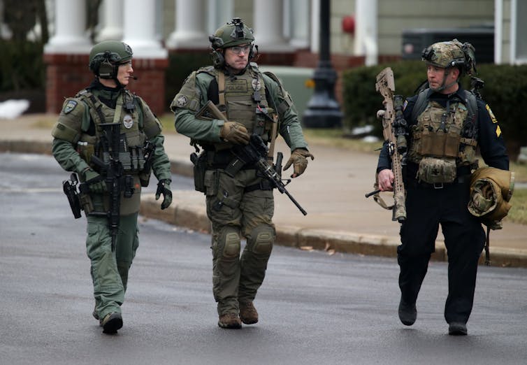 Police with lots of military gear kill civilians more often than less-militarized officers