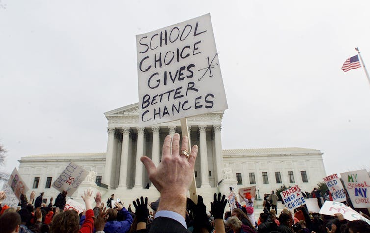 Supreme Court hands victory to school voucher lobby – will religious minorities, nonbelievers and state autonomy lose out?