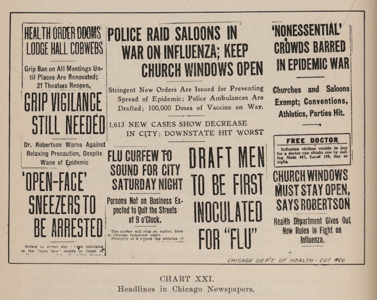 Mask resistance during a pandemic isn't new – in 1918 many Americans were 'slackers'