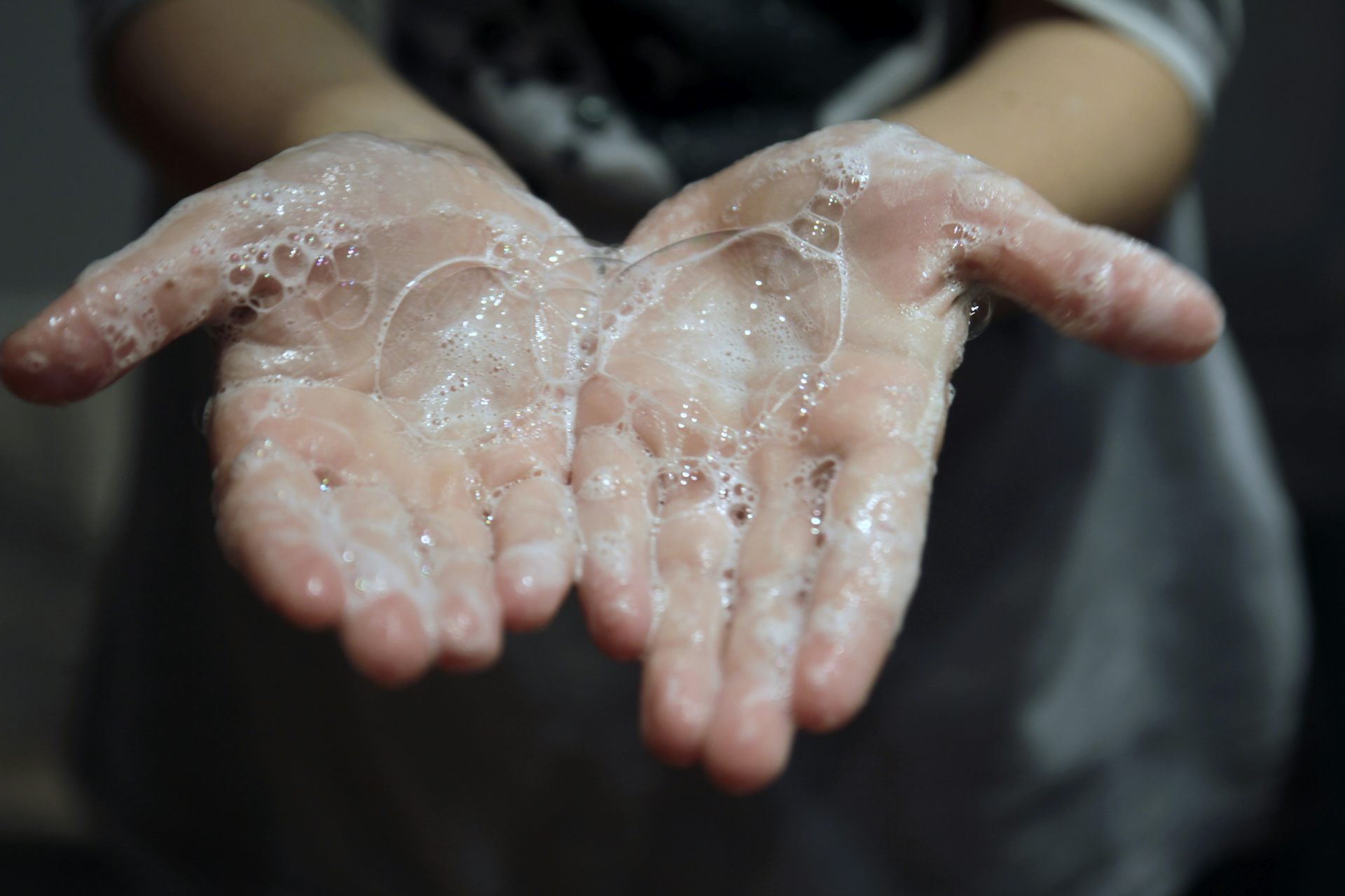 do germs stay on bar soap