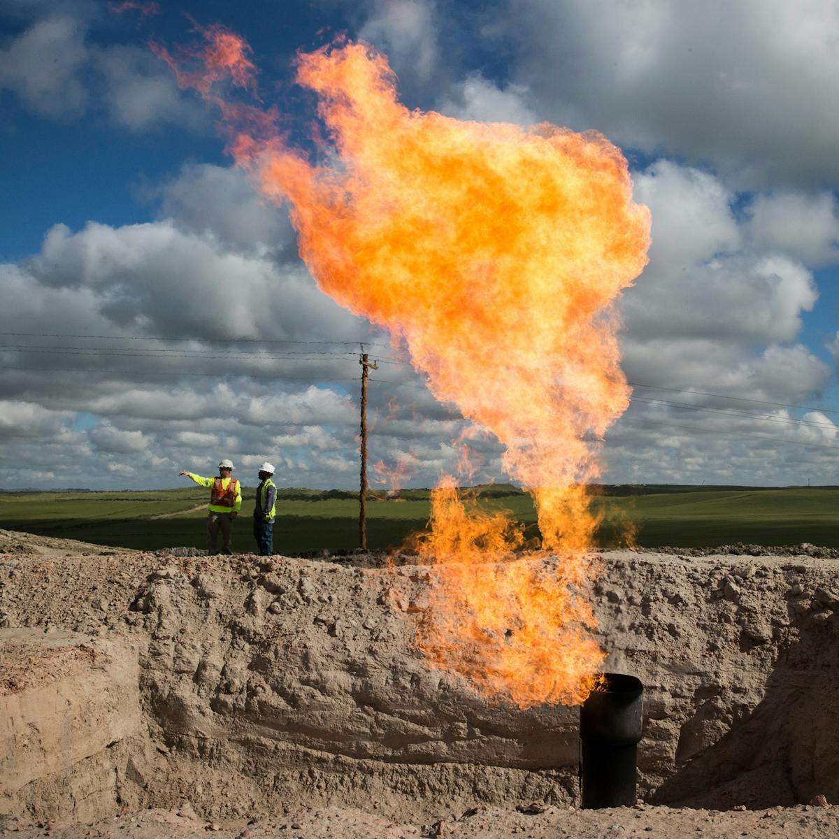 Routine gas flaring is wasteful, polluting and undermeasured