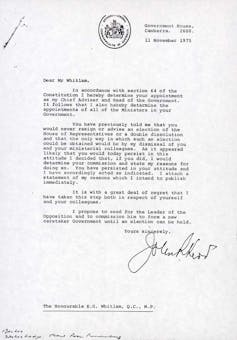Jenny Hocking on what the 'palace letters' may tell us, finally, about The Dismissal