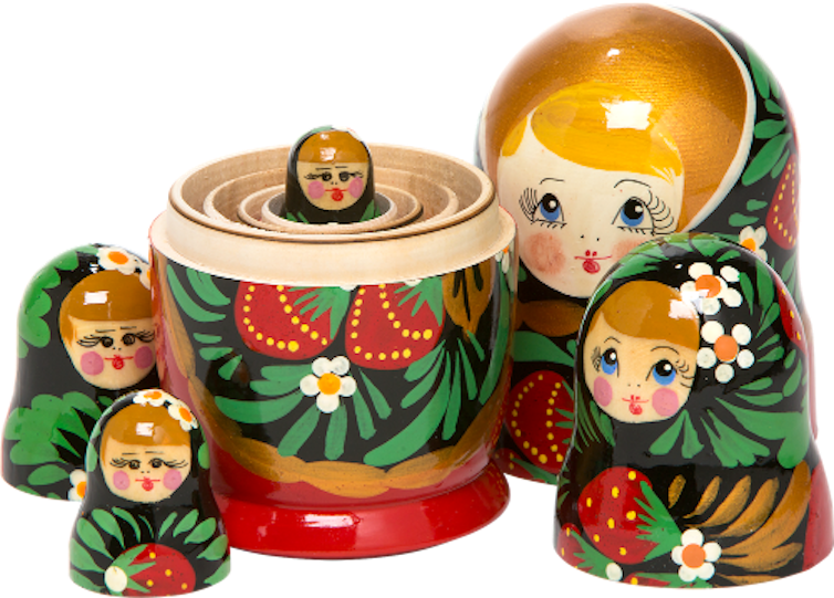 Babushka dolls.