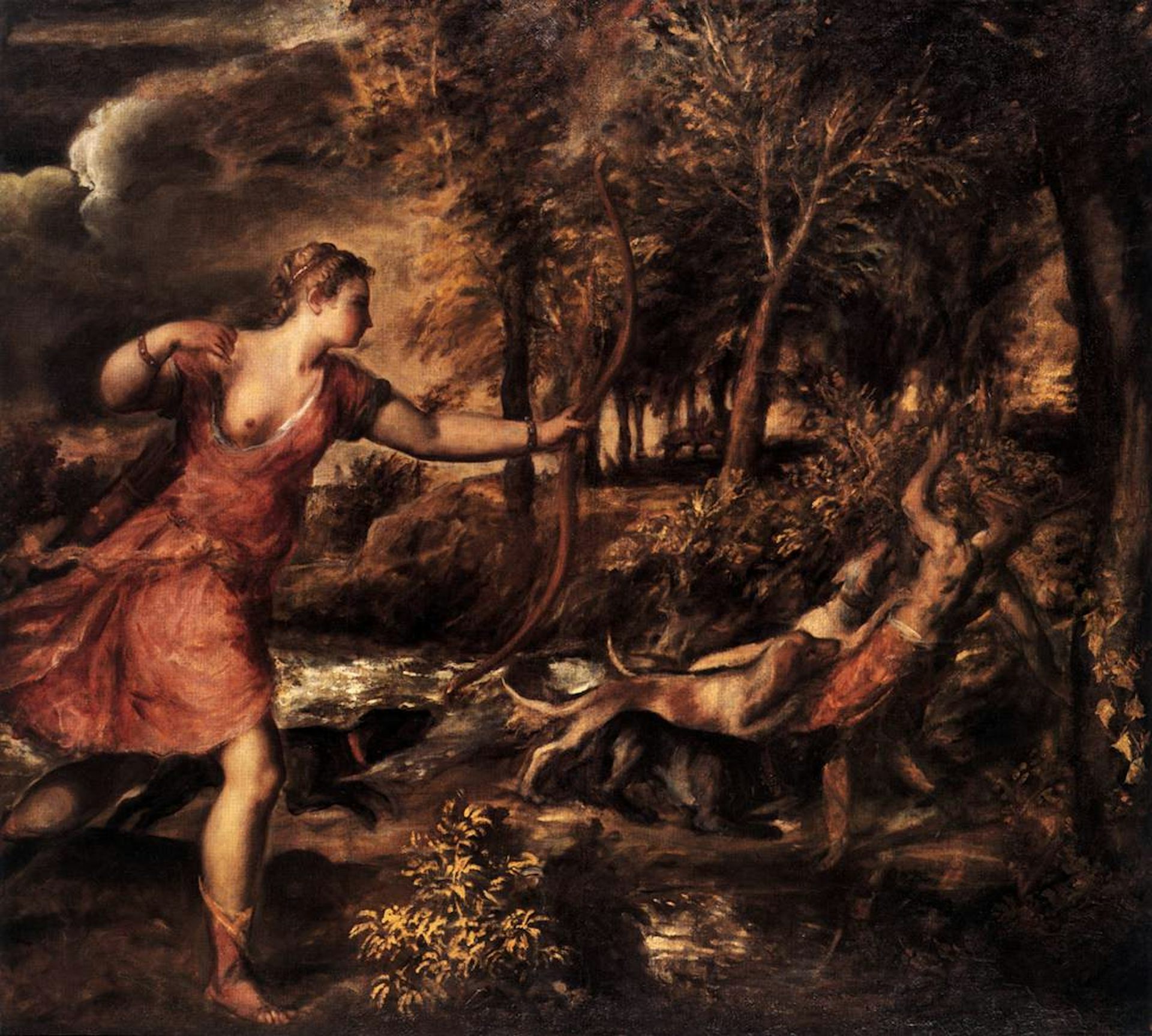 Art for trying times Titian s The Death of Actaeon and the