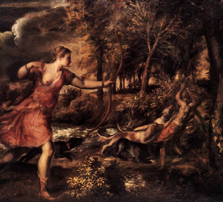 Titian’s The Death of Actaeon and the capriciousness of fate