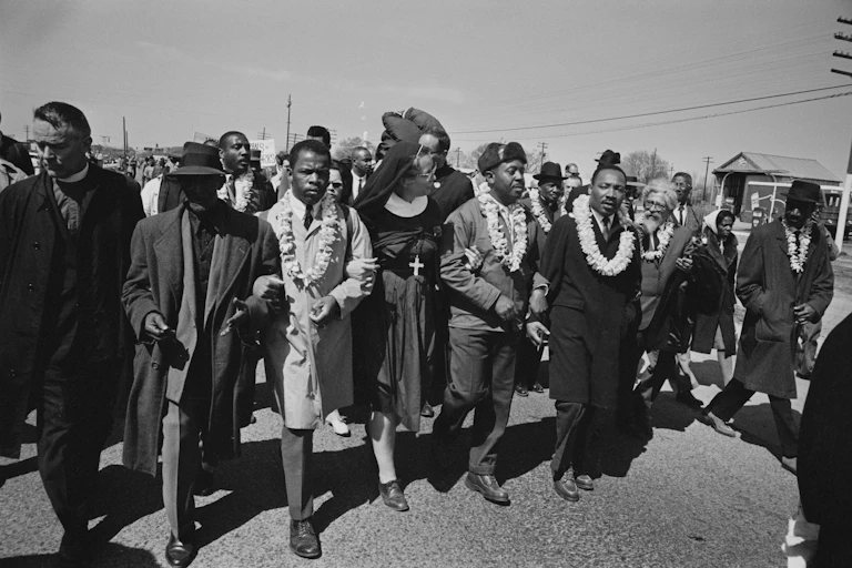 Civil Rights movement historical photograph