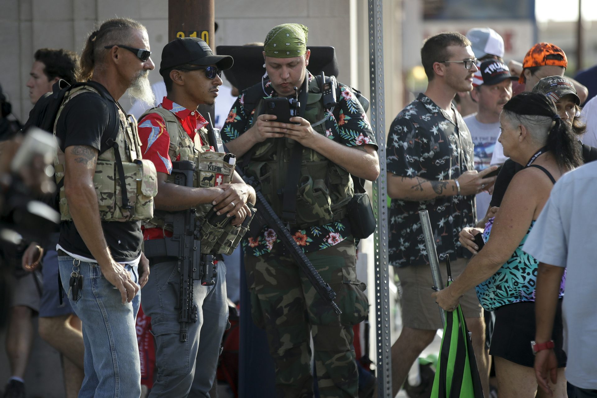 Far right boogaloo movement is using Hawaiian shirts to hide its