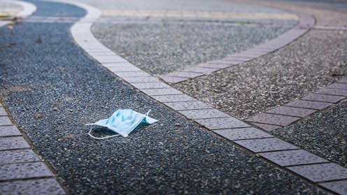 Single-use masks could be a coronavirus hazard if we don't dispose of them properly