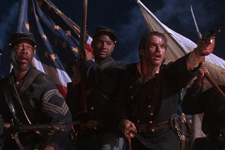 Denzel Washington and Cary Elwes starred in 'Glory.'