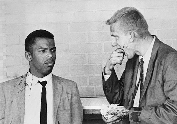 John Lewis traded the typical college experience for activism, arrests and jail cells
