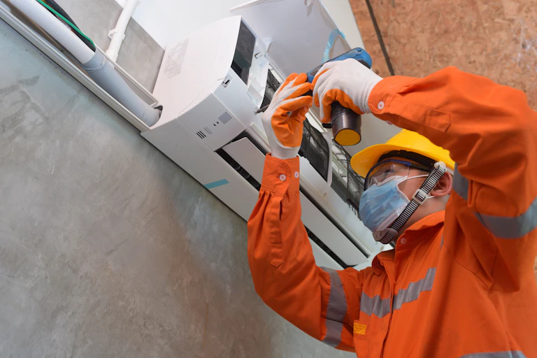 aire acondicionado técnico de mantenimiento