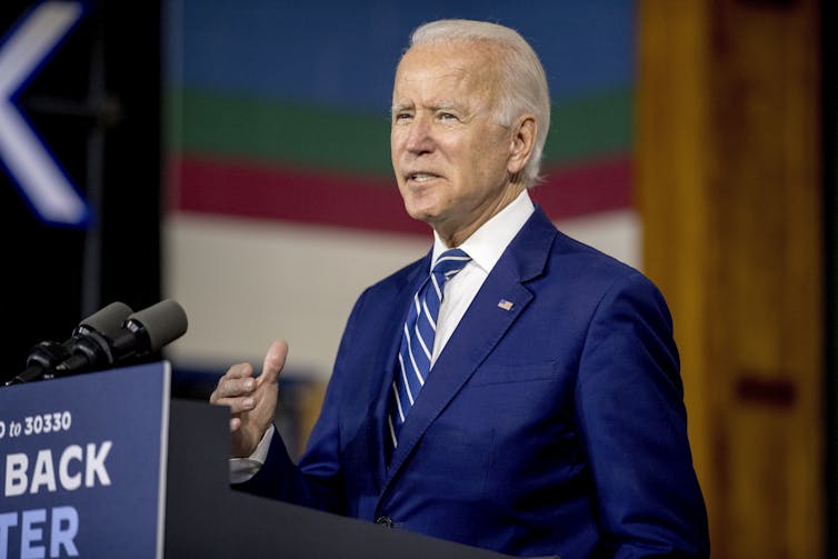 Biden has pledged to name a woman as his VP pick, which is expected in the coming weeks. Andrew Harnik/AP