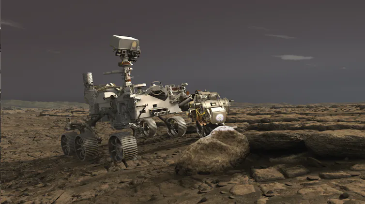 Resilience The Mars Rover Perseverance: the Mars rover searching for ancient life, and the Aussie ...