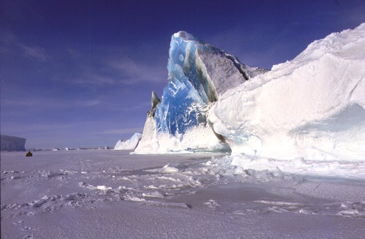 Sea ice in Antarctica