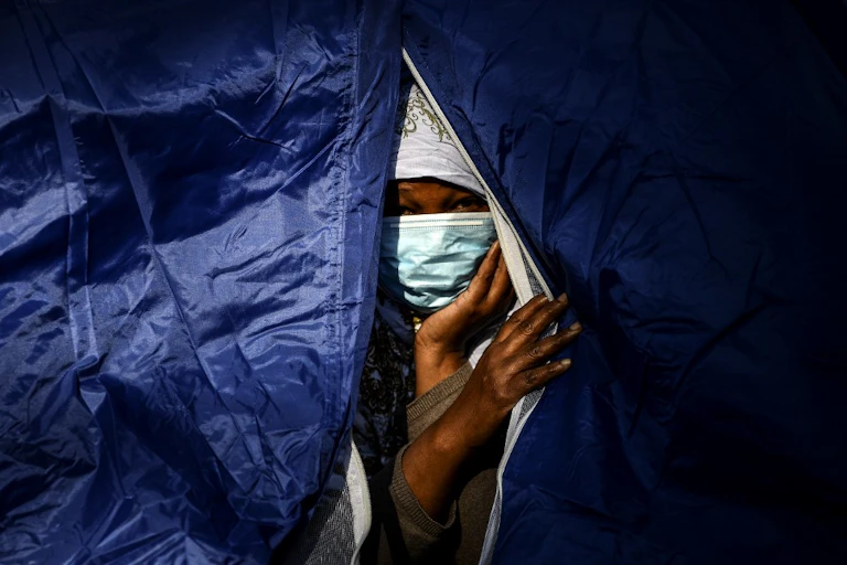femme somalienne migrante Paris