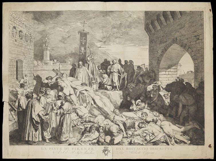 Boccaccio's 'The plague of Florence in 1348'