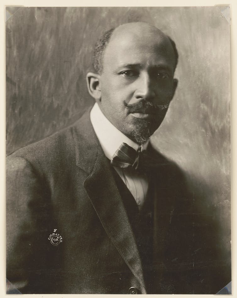 Portrait of NAACP leader W.E.B. Du Bois
