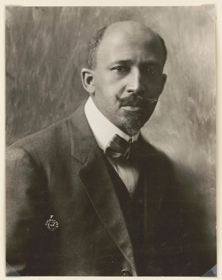 Retrato do líder da NAACP WEB Du Bois