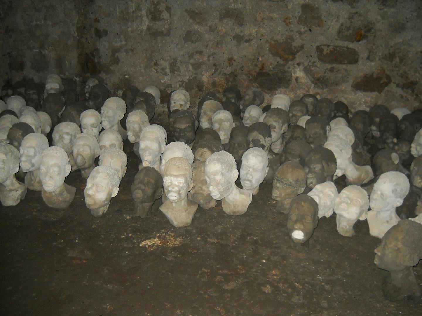 In Ghana a dungeon for enslaved women.