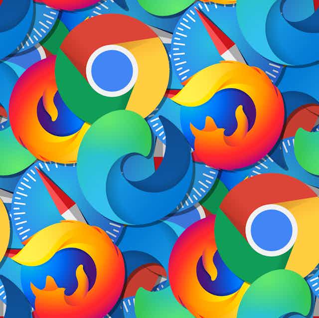 major browser logos