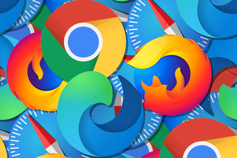 major browser logos