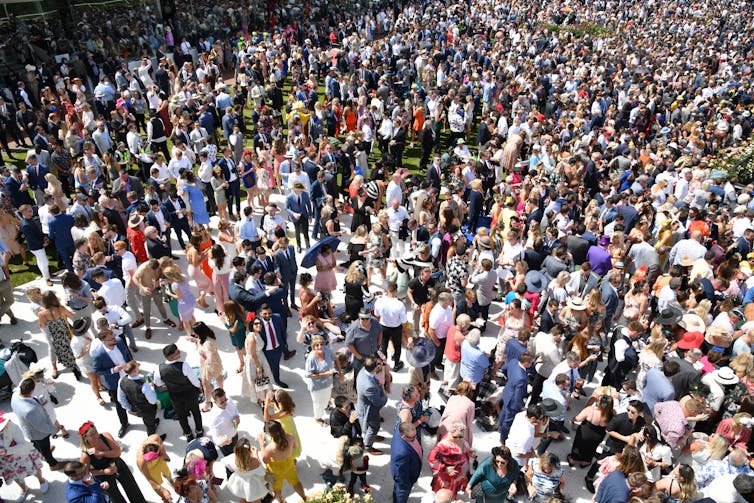 Friday essay: make some noise — the (forbidden) joy of crowds