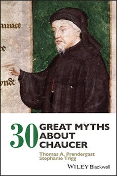 Book cover: writer Chaucer