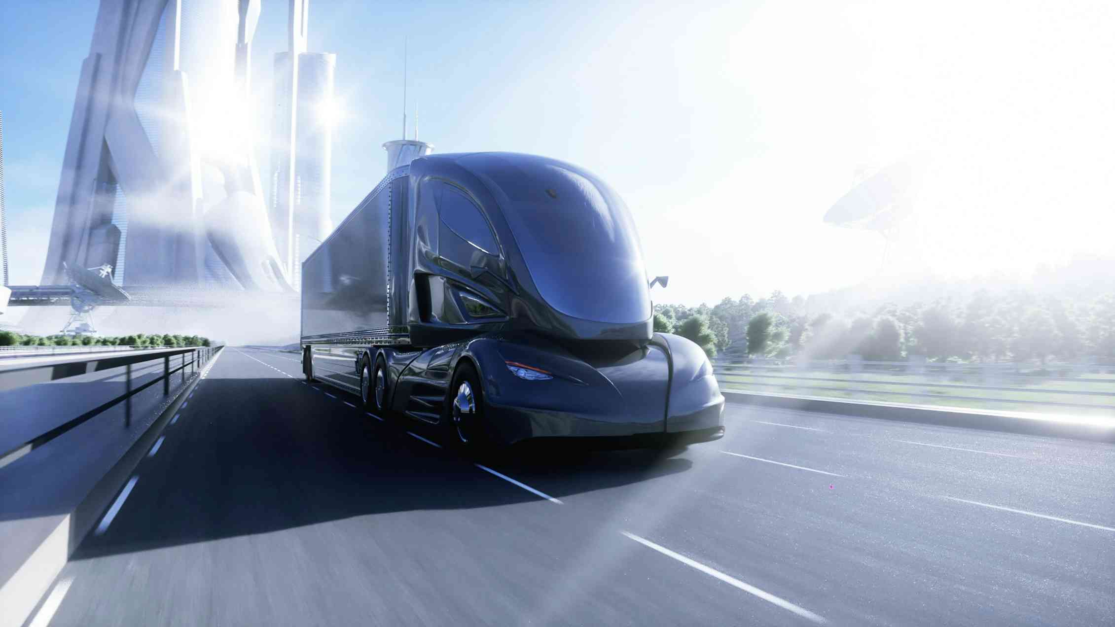 Future powers. Футуристические Грузовики. Дорога в будущее. Futuristic Electric Truck. Транспорт будущего фон для ВК.