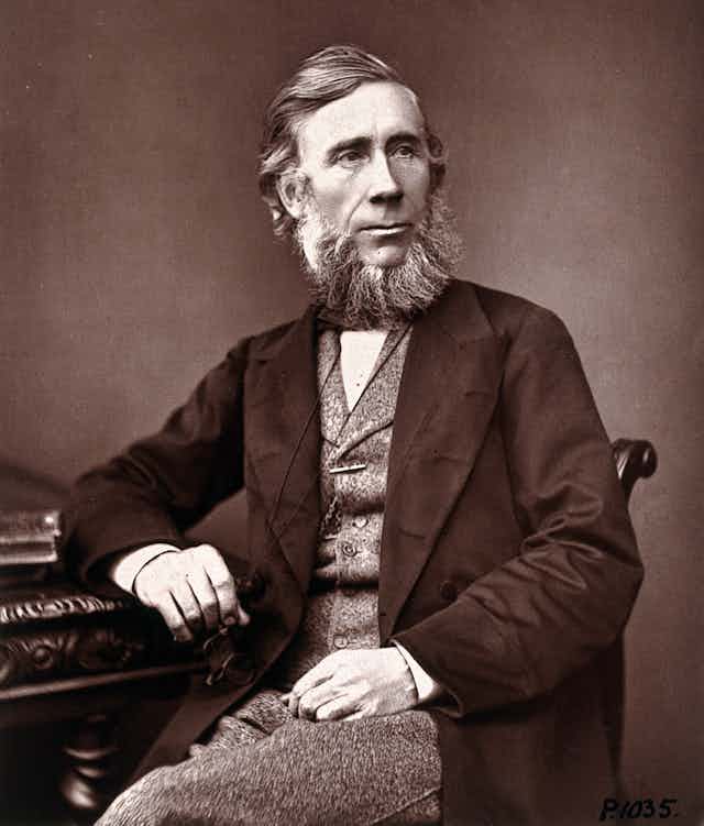 Photo of John Tyndall.