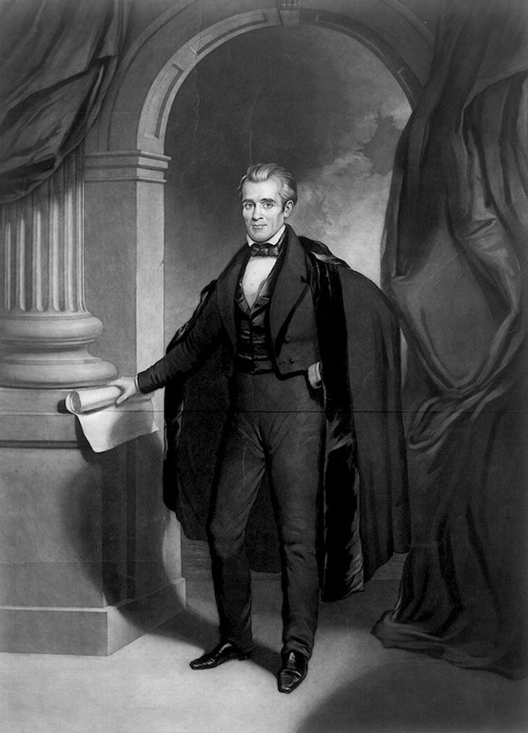 Portrait of James Polk