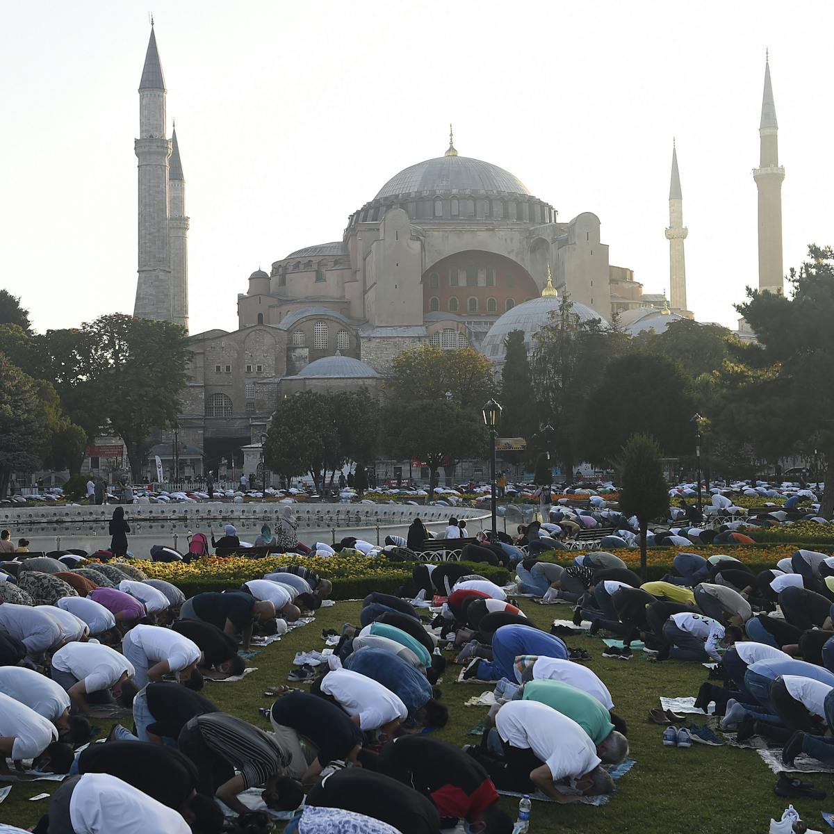 hagia sophia controversy goes beyond muslim christian tensions to treatment of paganism