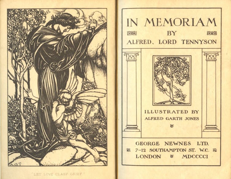 reading Tennyson's In Memoriam AHH in difficult times