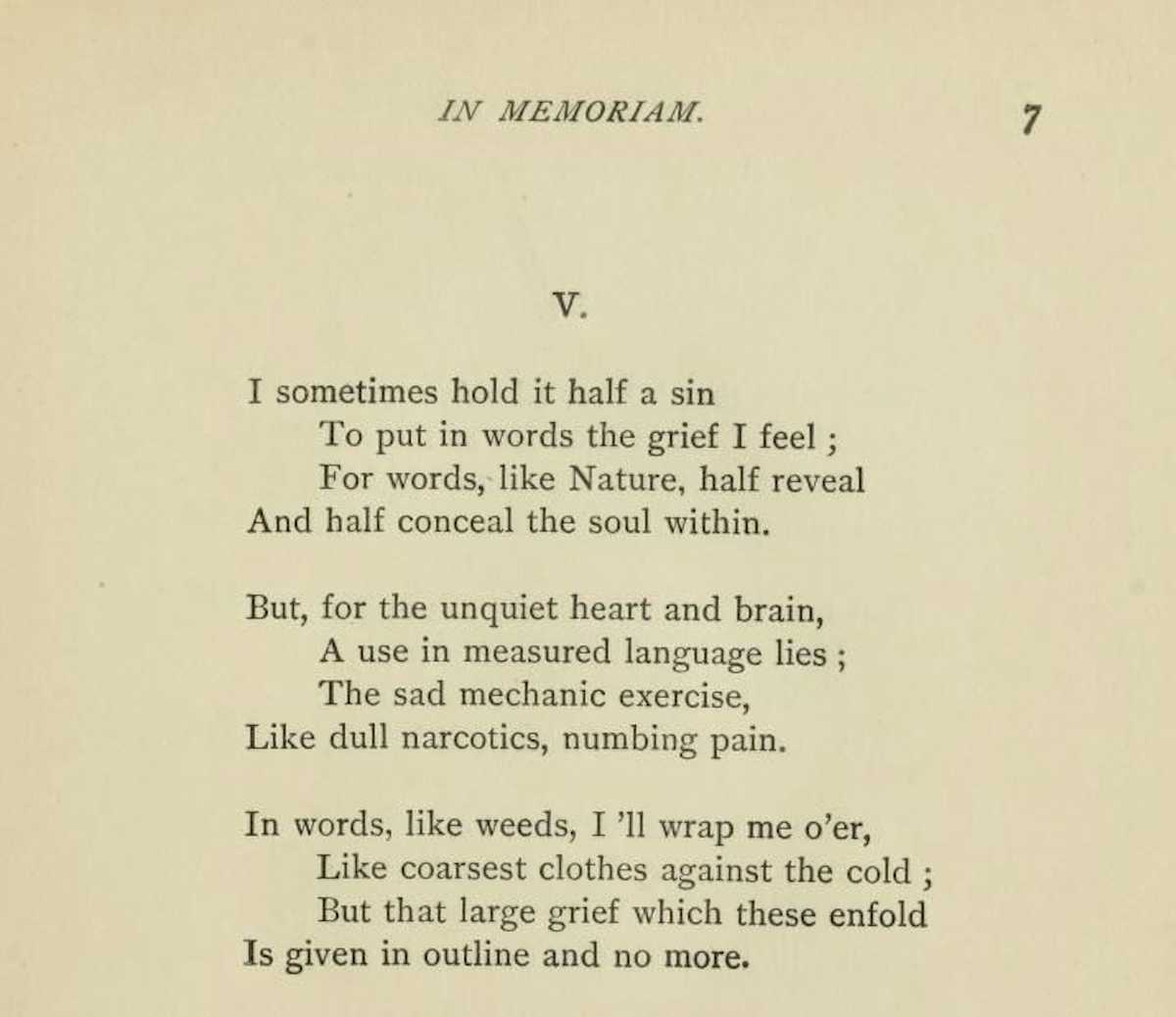 'A doubtful gleam of solace': reading Tennyson's In Memoriam AHH in ...