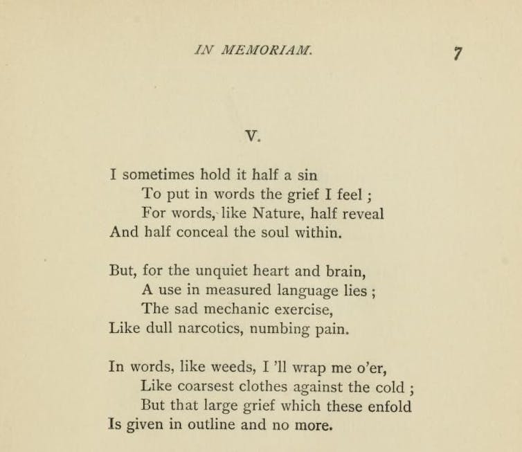 A Doubtful Gleam Of Solace Reading Tennyson S In Memoriam Ahh In Difficult Times