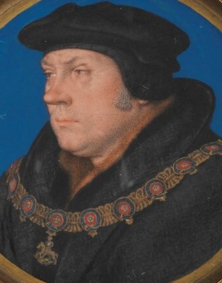 Portrait of Thomas Cromwell.