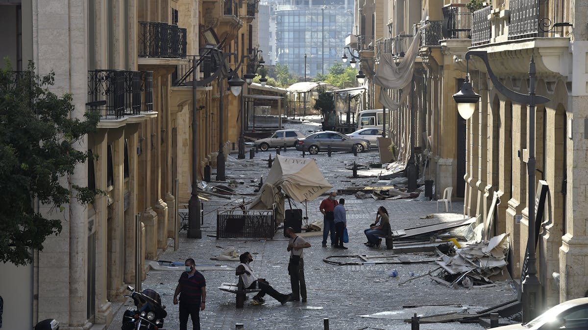 The port of Beirut: vital, historic centre of a complex city